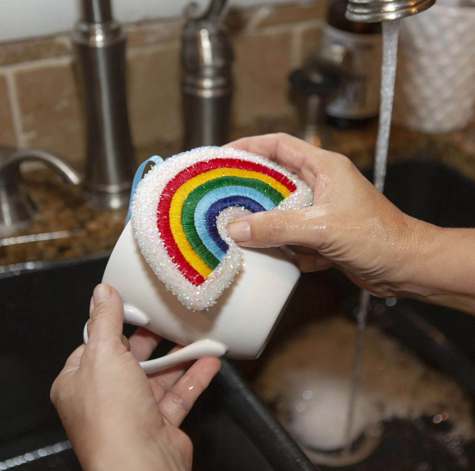 Rainbow Sponges – Set of 2 - Image 3