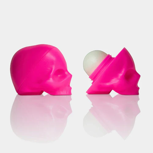 Rebels Refinery Pink Skull Lip Balm – Passion Fruit - Image 5