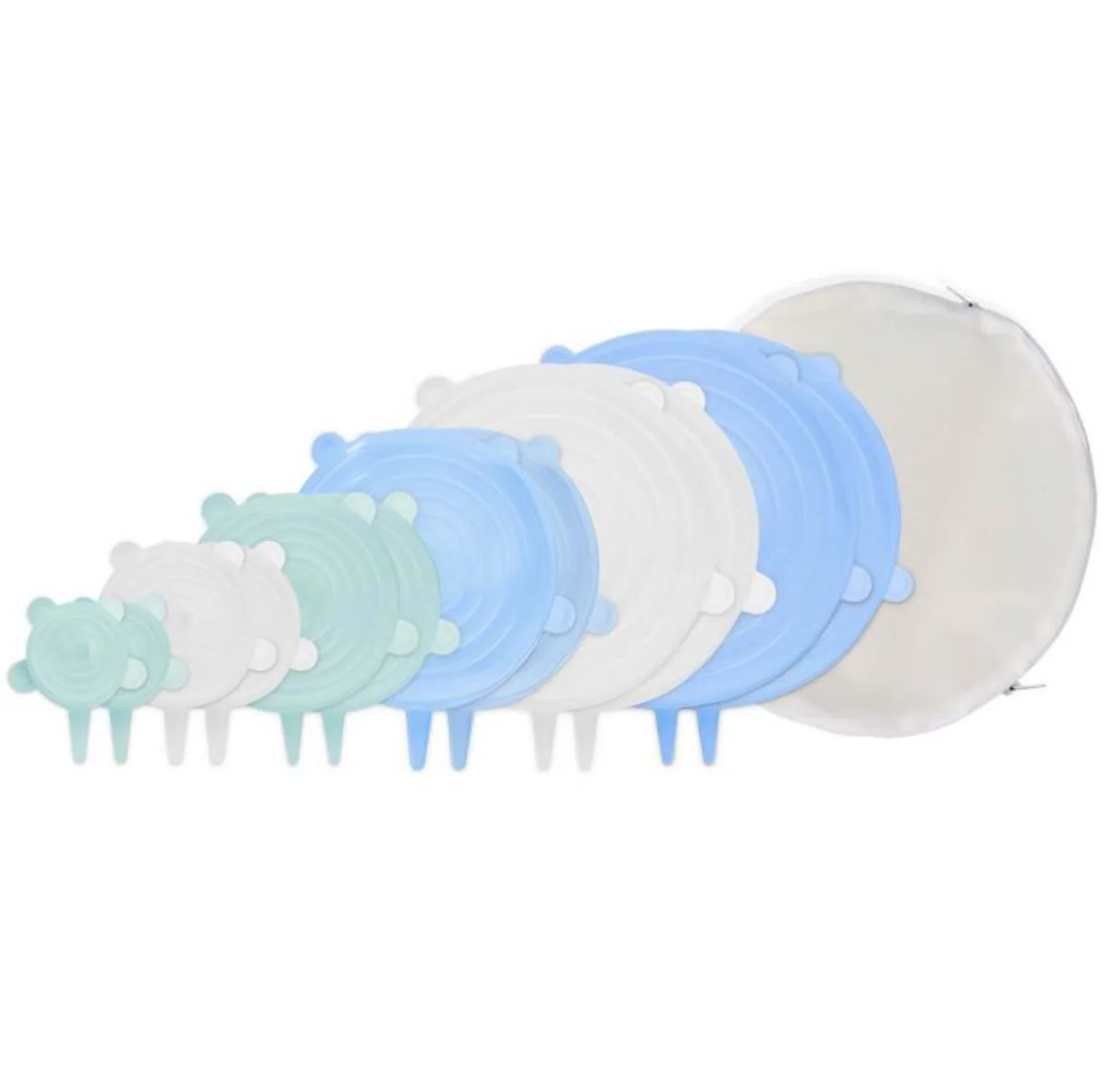 Reusable Stretch Food Storage Lids β 12-Piece Set - Image 2