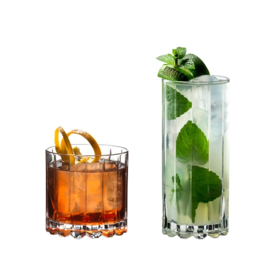 Riedel Drink Specific Collection β Crystal Rocks & Highball Glasses β Set of 8 - Image 3