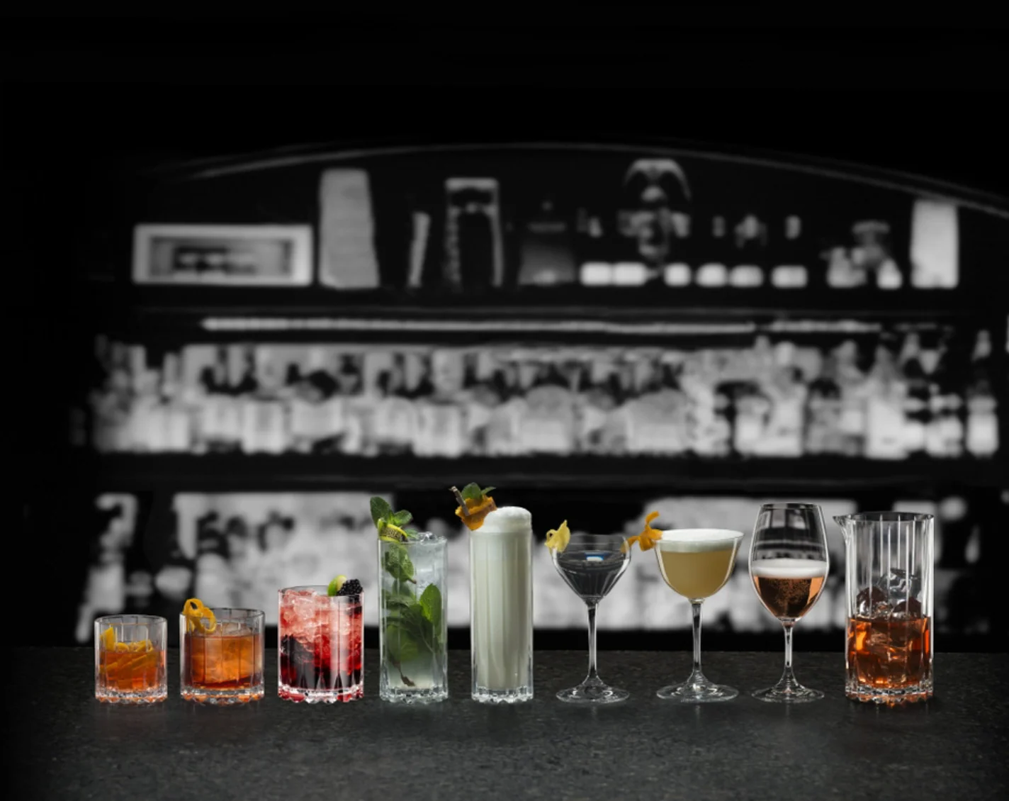 Riedel Drink Specific Collection β Crystal Rocks & Highball Glasses β Set of 8 - Image 5