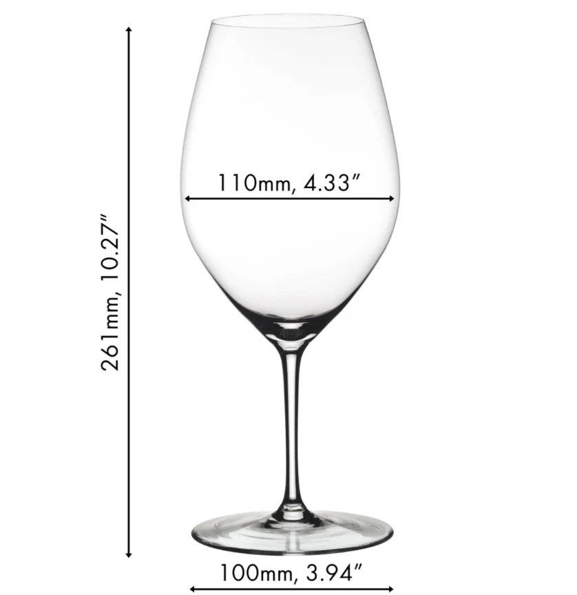 Riedel Magnum Wine Friendly Crystal Wine Glasses – Set 2 – 35oz. - Image 2