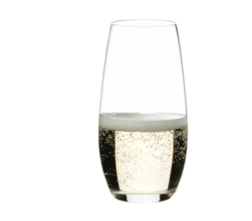 Riedel The O – Stemless Champagne Glasses – Set of 2 – 9.1oz - Image 2