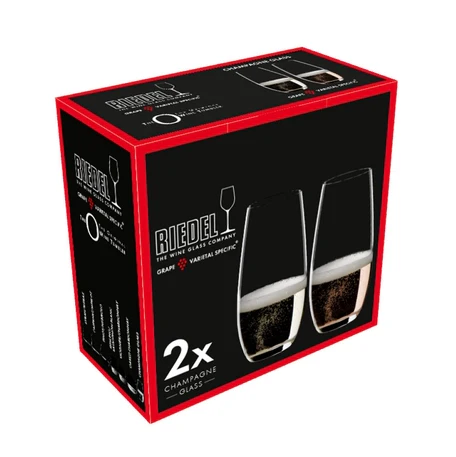 Riedel The O – Stemless Champagne Glasses – Set of 2 – 9.1oz - Image 4