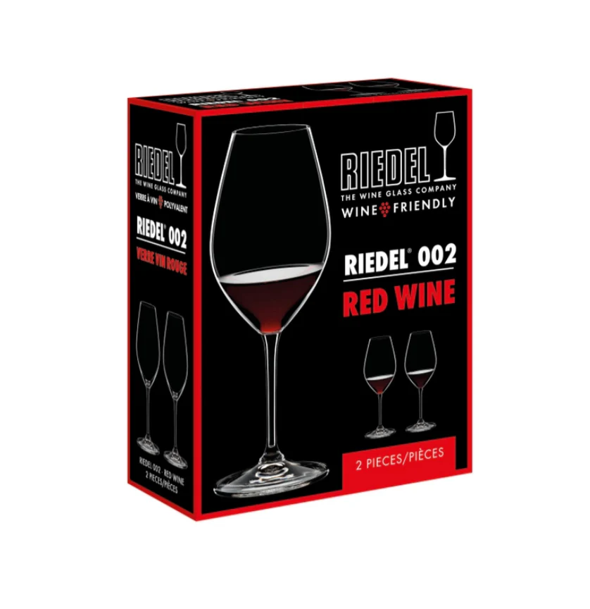 Riedel Wine Friendly Crystal Red Wine Glasses β Set of 2 β 23.5oz. - Image 3