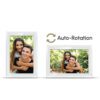 Right In Stride Digital Picture & Video Frame – 10" – White - Image 3