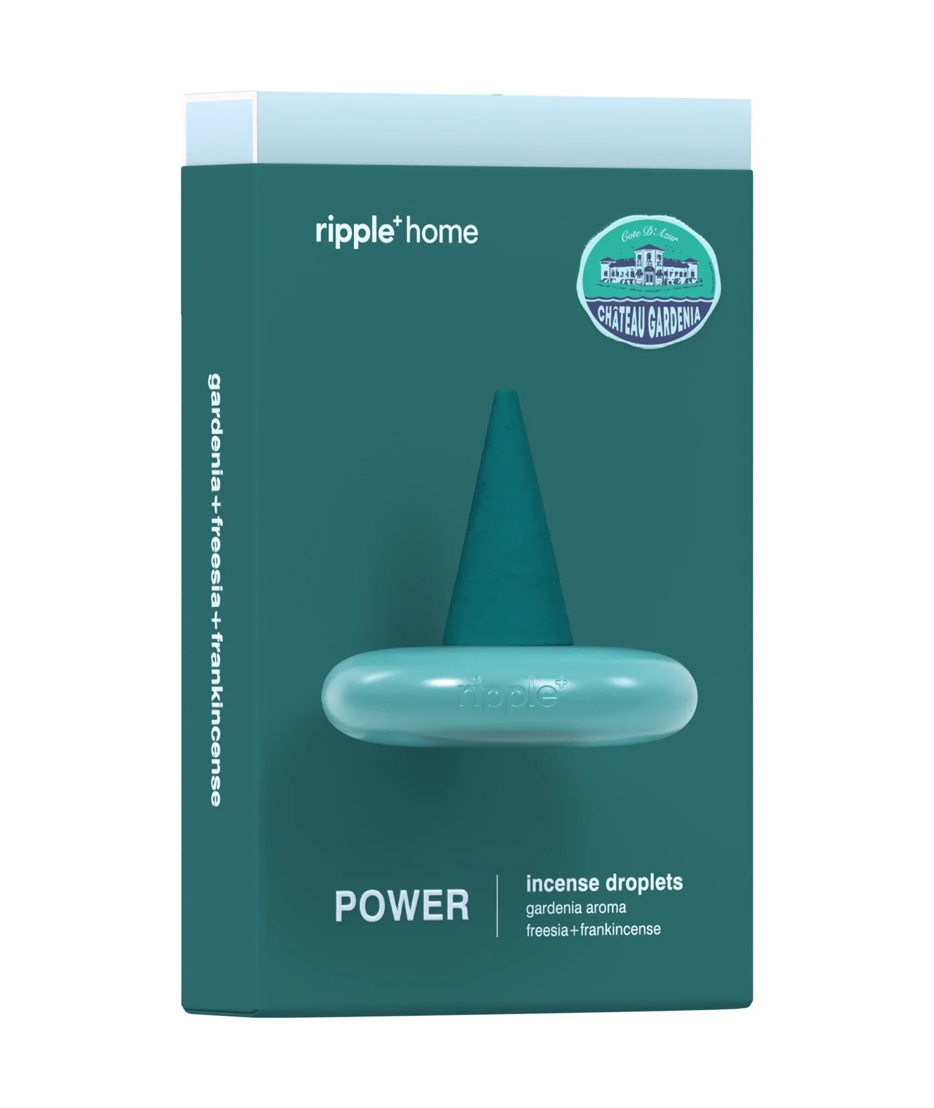 Ripple - Incense A Burst of Blooming Fragrance – 5oz – Power - Gardenia & Eucalyptus