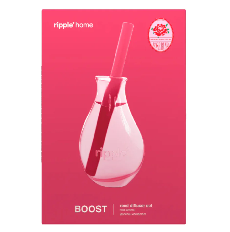 Ripple - Reed Diffuser โ 5oz โ Boost - Rose