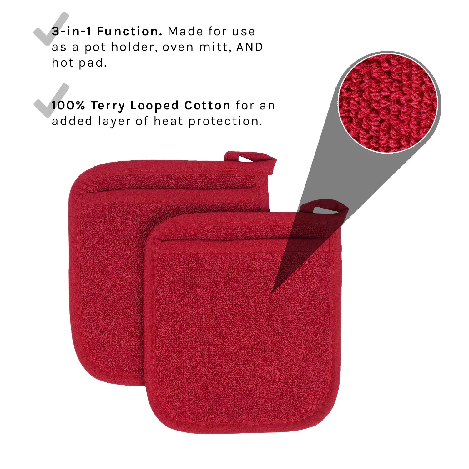 Ritz Pocket Mitt – Paprika - Image 2