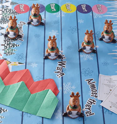 Robin Reed Racing Reindeer Christmas Party Crackers – 6 Pack - Image 2
