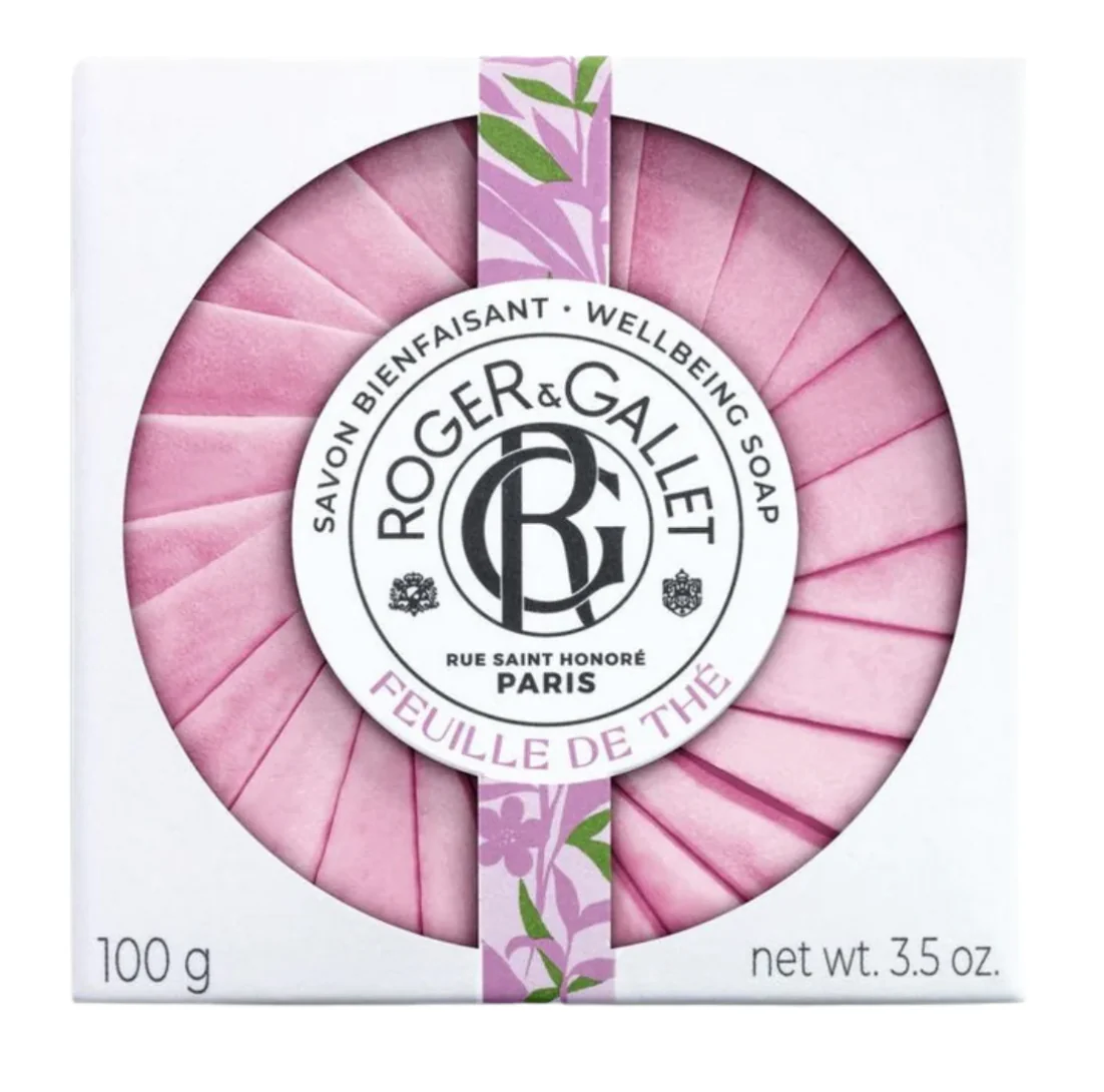 Roger & Gallet Perfumed Soap – Feuille De The - 3.5oz - Image 2