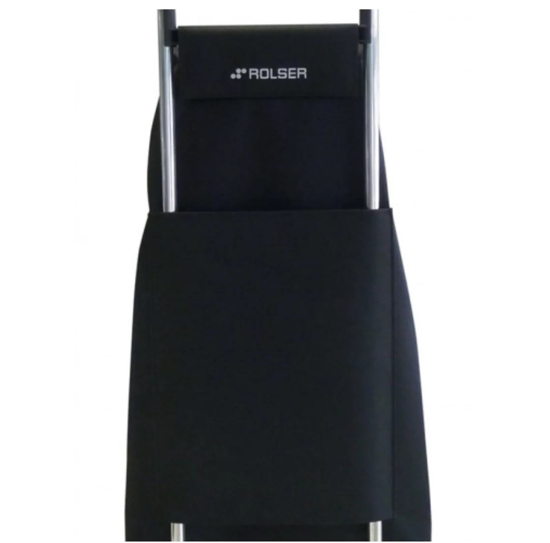 Rolser Aluminum Shopping Trolley Bag – Holds 88lb. – Black Tweed - Image 2