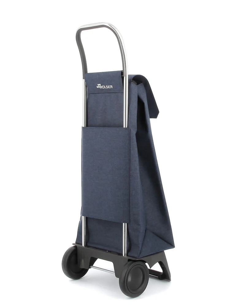 Rolser Jet Tweed 2 Wheel Shopping Trolley Bag – Holds 55lb. – Marino - Image 3