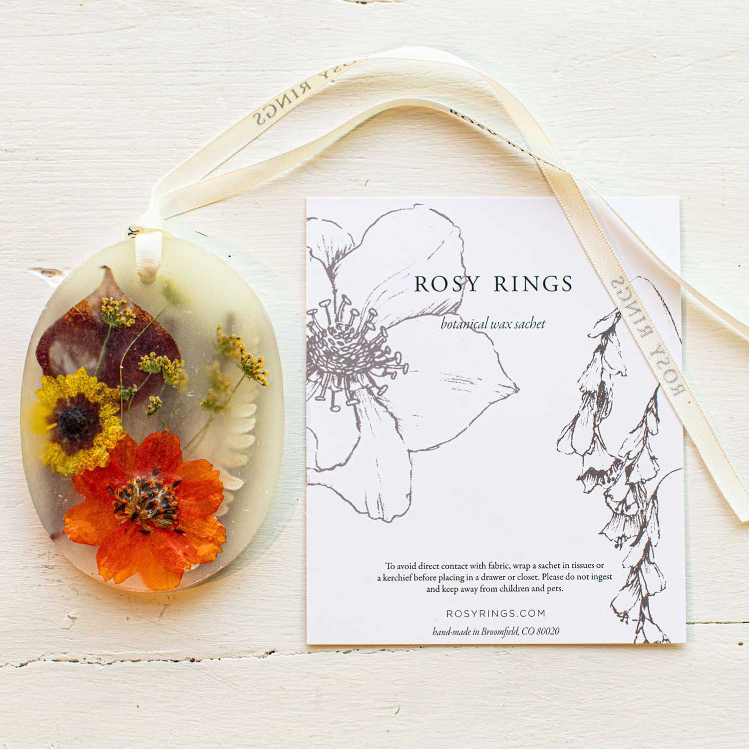 Rosie RIngs Petite Sachet – Honey Tobacco - Image 2