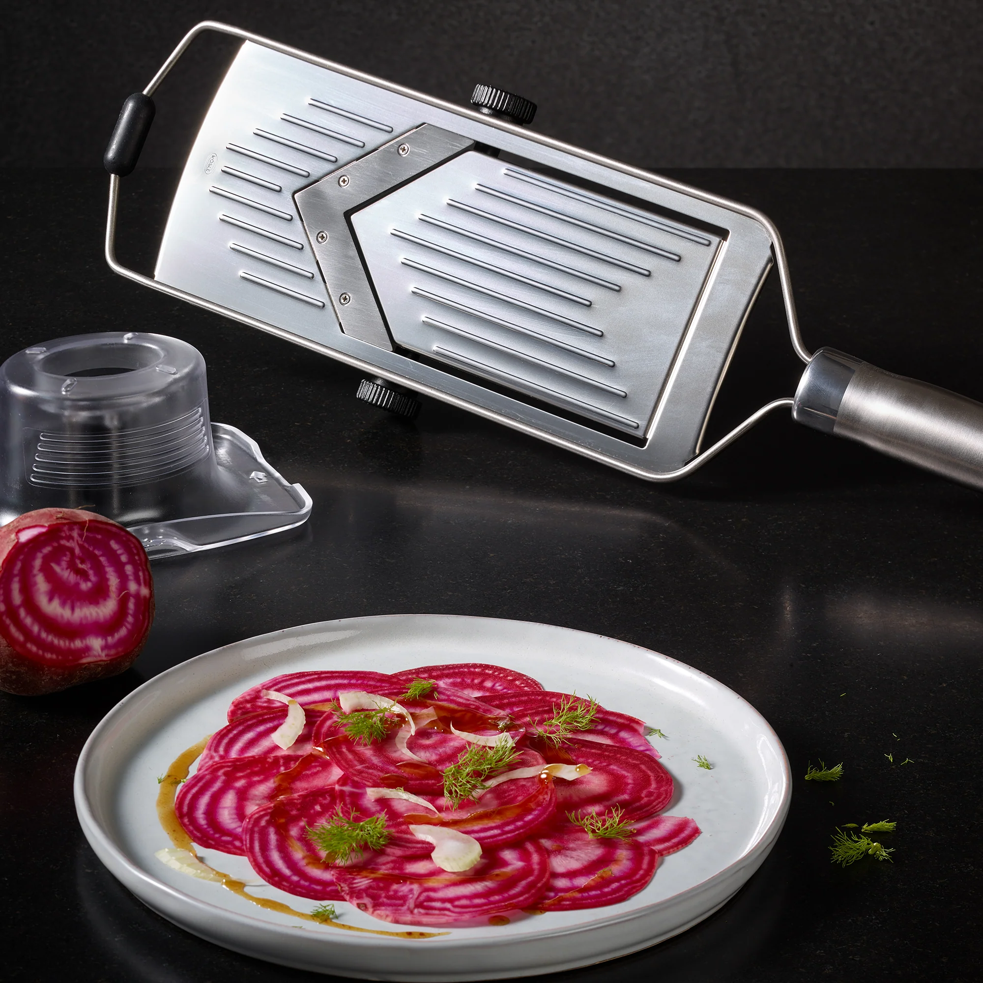 Rosle Adjustable Stainless Steel V-Slicer - Image 4