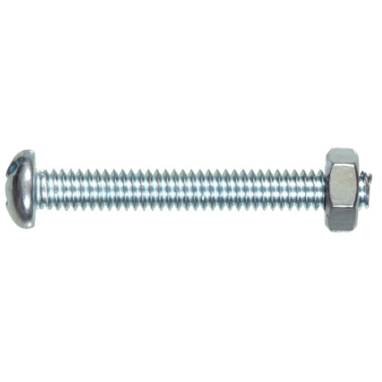 Round-Head Combo Stove Bolts With Nuts (1/4"-20 X 3") - 3 PC - Image 3