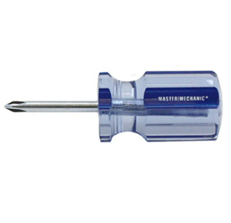 Round Phillips Stubby Screwdriver No. 1 x 3"