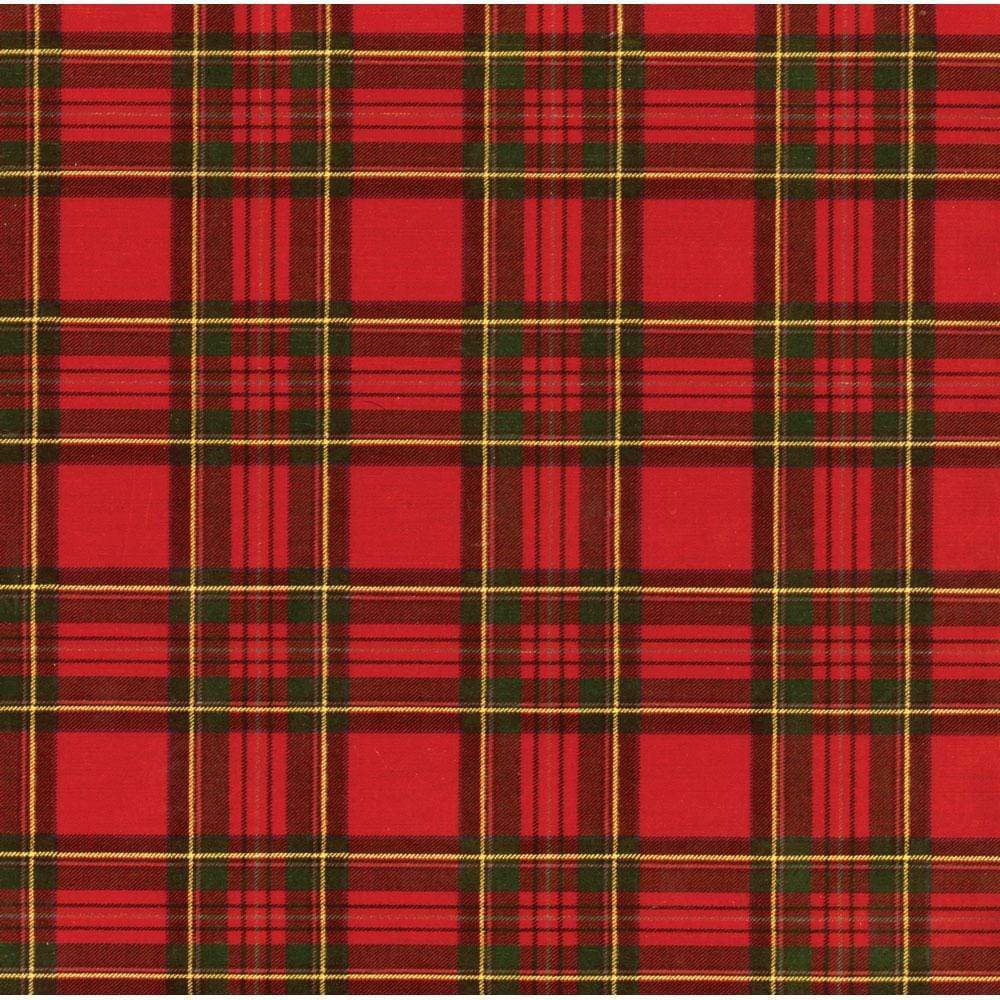 Royal Plaid Gift Wrapping Paper in Ivory - 30" x 8' Roll β Local Delivery Only - Image 2