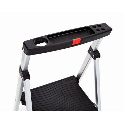 Rubbermaid Aluminum Step Ladder – 2 Step – 3.3Ft - Image 3