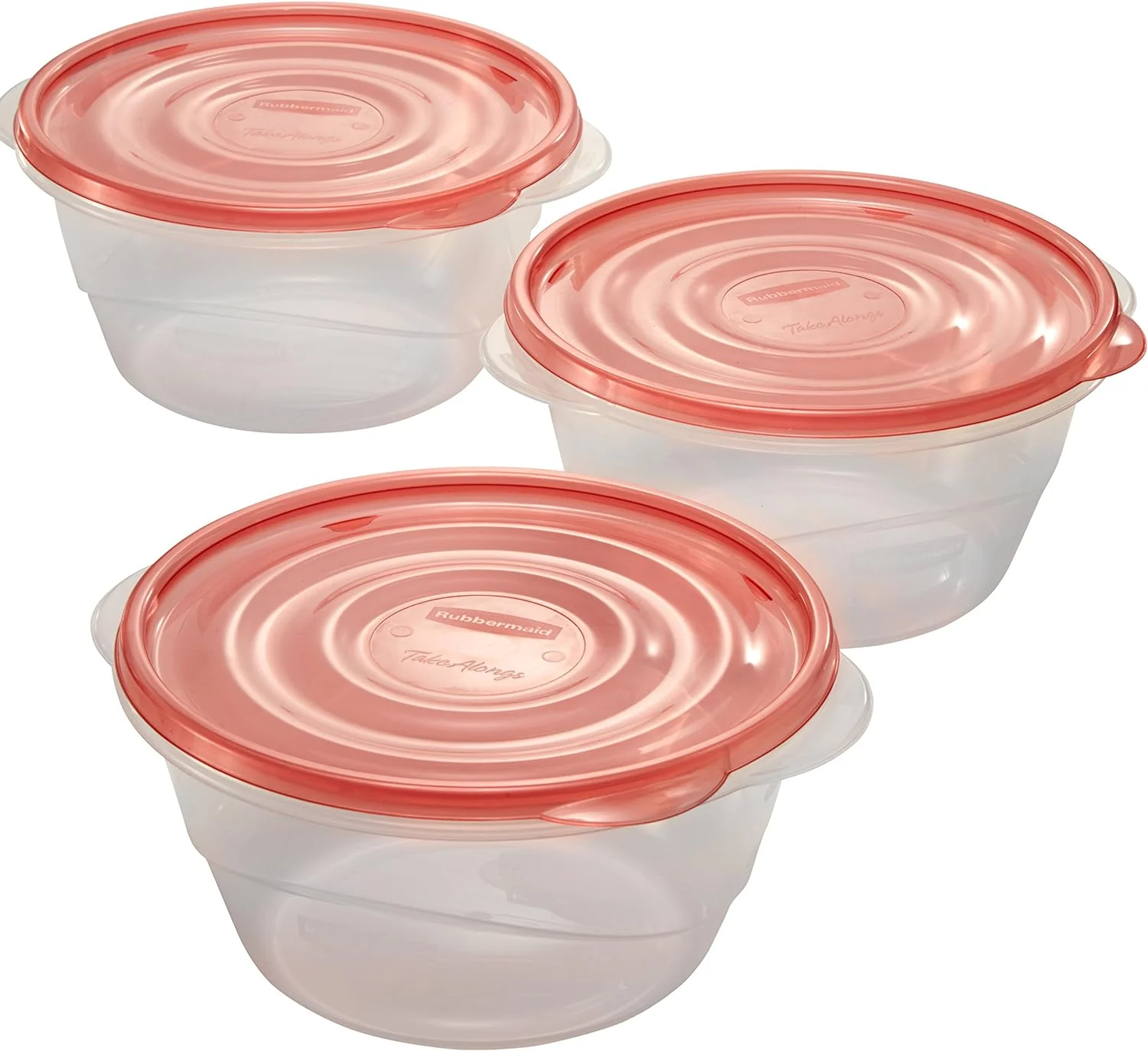 Rubbermaid TakeAlongs Food Storage Containers – 6.2 Cup – 3-Pk. - Image 2