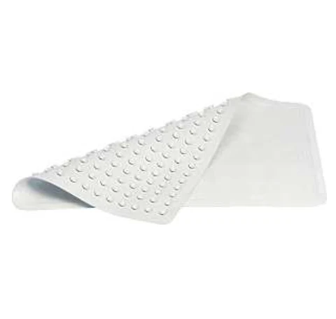 Rubbermaid Vinyl Bath Mat –  22.5" x 14" – White