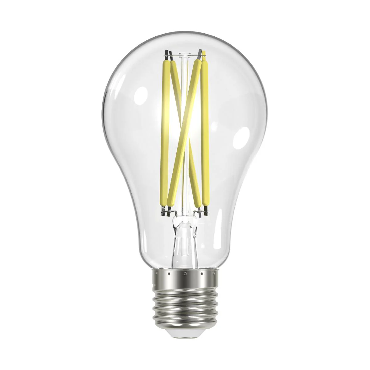 Satco LED A19 Classic Light Bulb Replacement β 12.5W β 100W Equivalent β E26 Base β Clear β 2700K