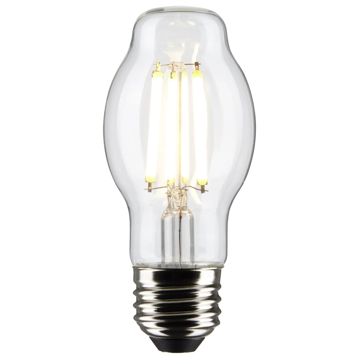 Satco LED BT15 Bulb – 8W – 60W Equivalent – E26 Base – Clear – 2700K - Image 4