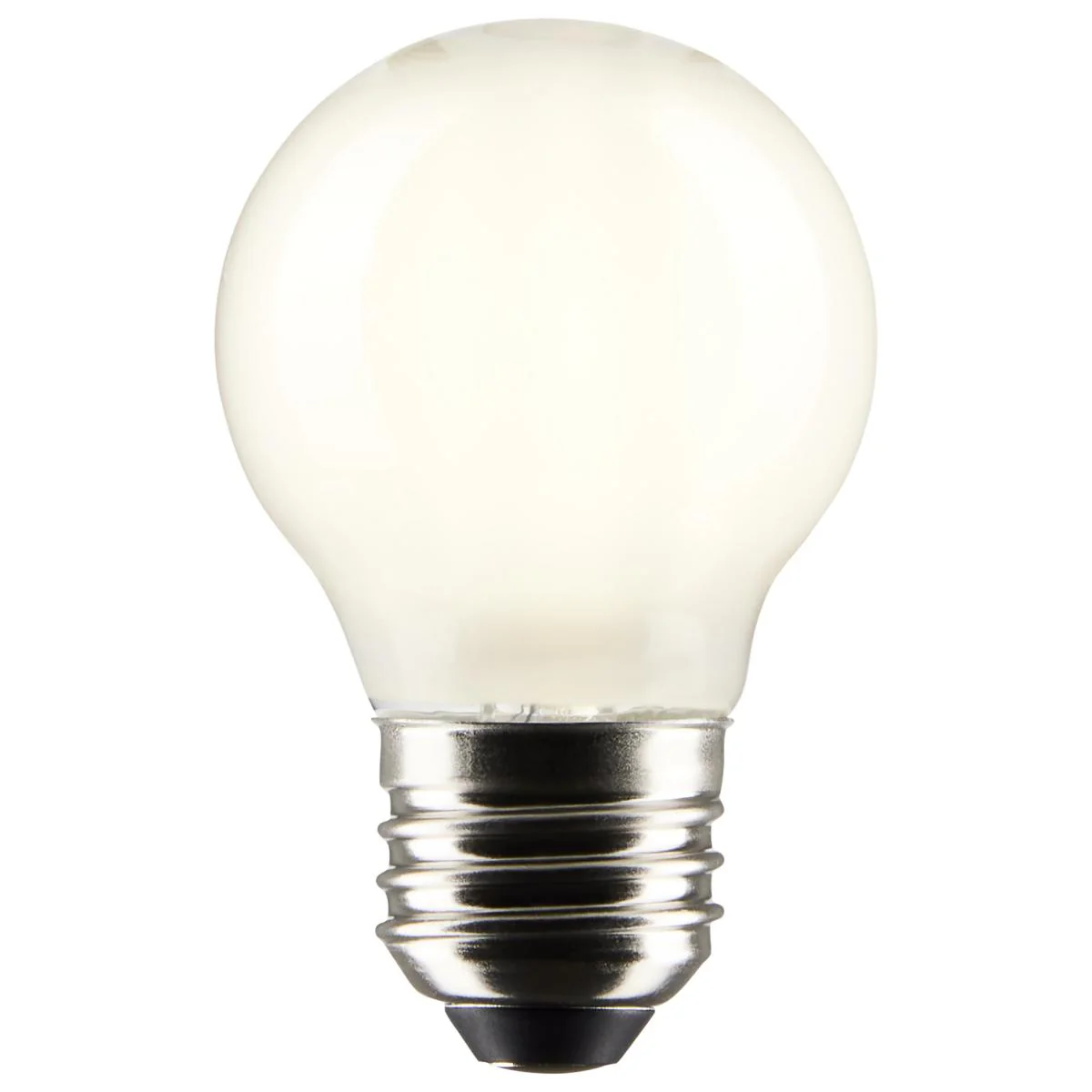 Satco LED G16.5 Globe Light Bulb Replacement – Frosted – 5.5W – 60W Equivalent – E26 Base – Warm White – 2700K - Image 4