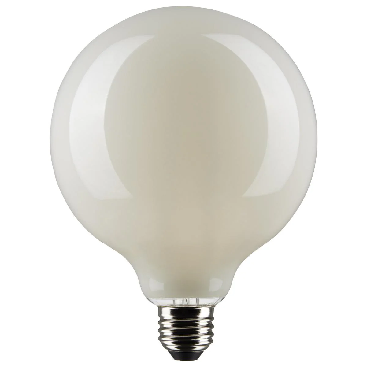Satco LED G40 Globe Light Bulb – 6W – 60W Equivalent – Frosted – E26 Base – Warm White – 2700K - Image 4