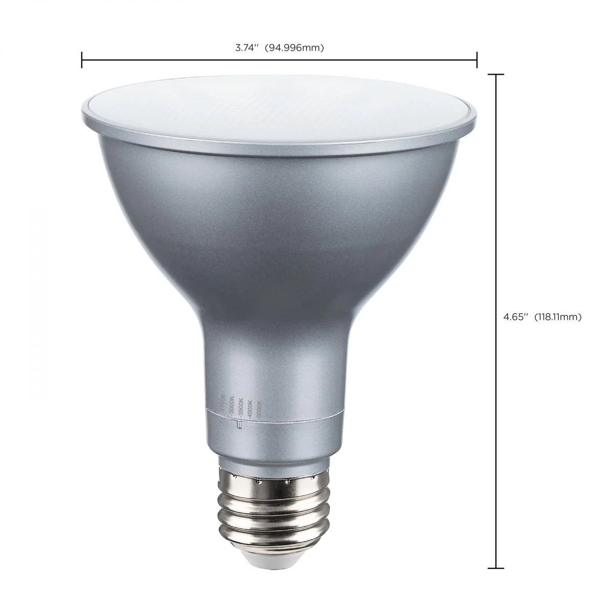 Satco LED PAR30LN Color Selectable Light Bulb – 15W – 100W Equivalent – E26 Base – Dimmable - Image 5