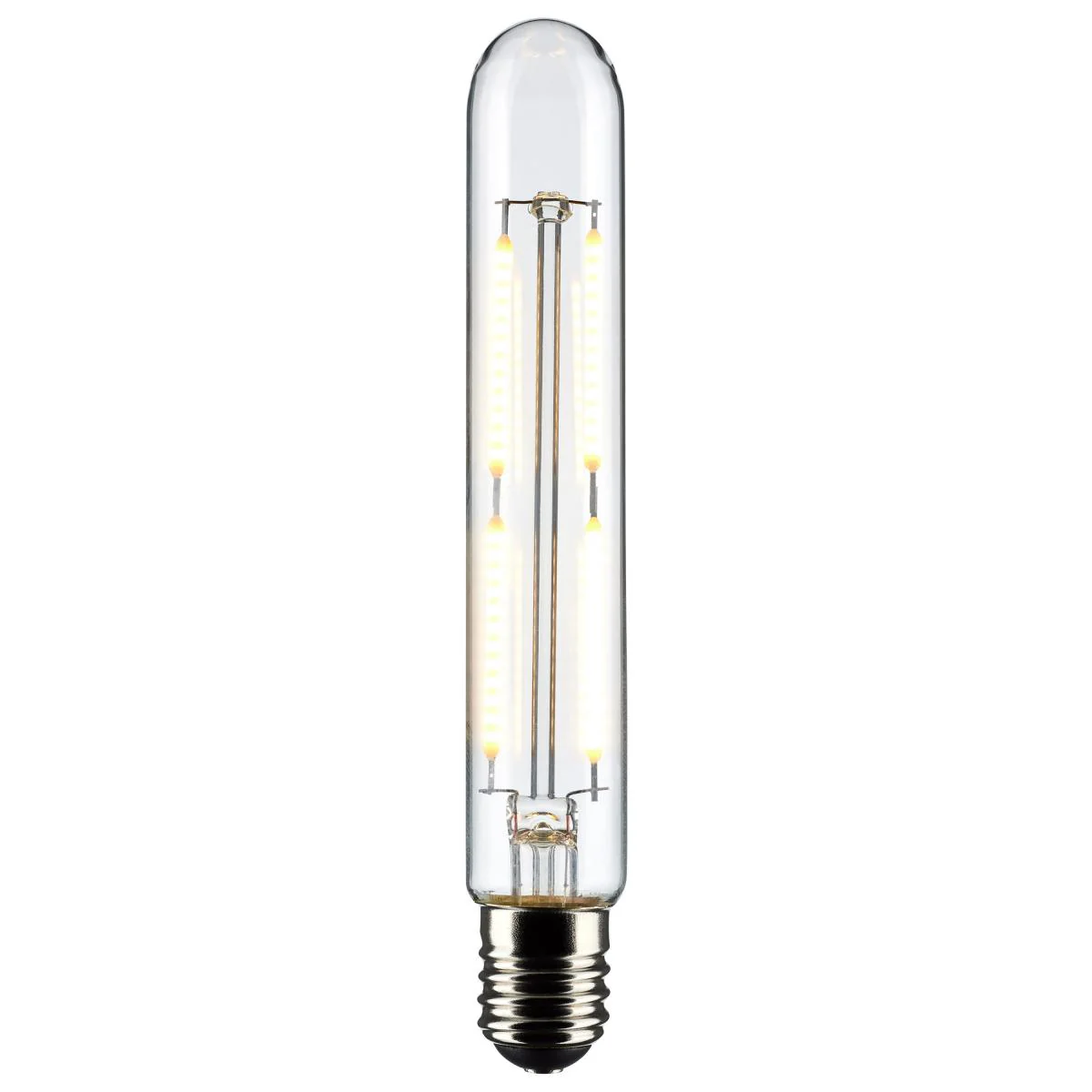 Satco LED T6.5 Tubular Light Bulb – 4W – 40W Equivalent – E17 Base – Clear – 3000K - Image 5