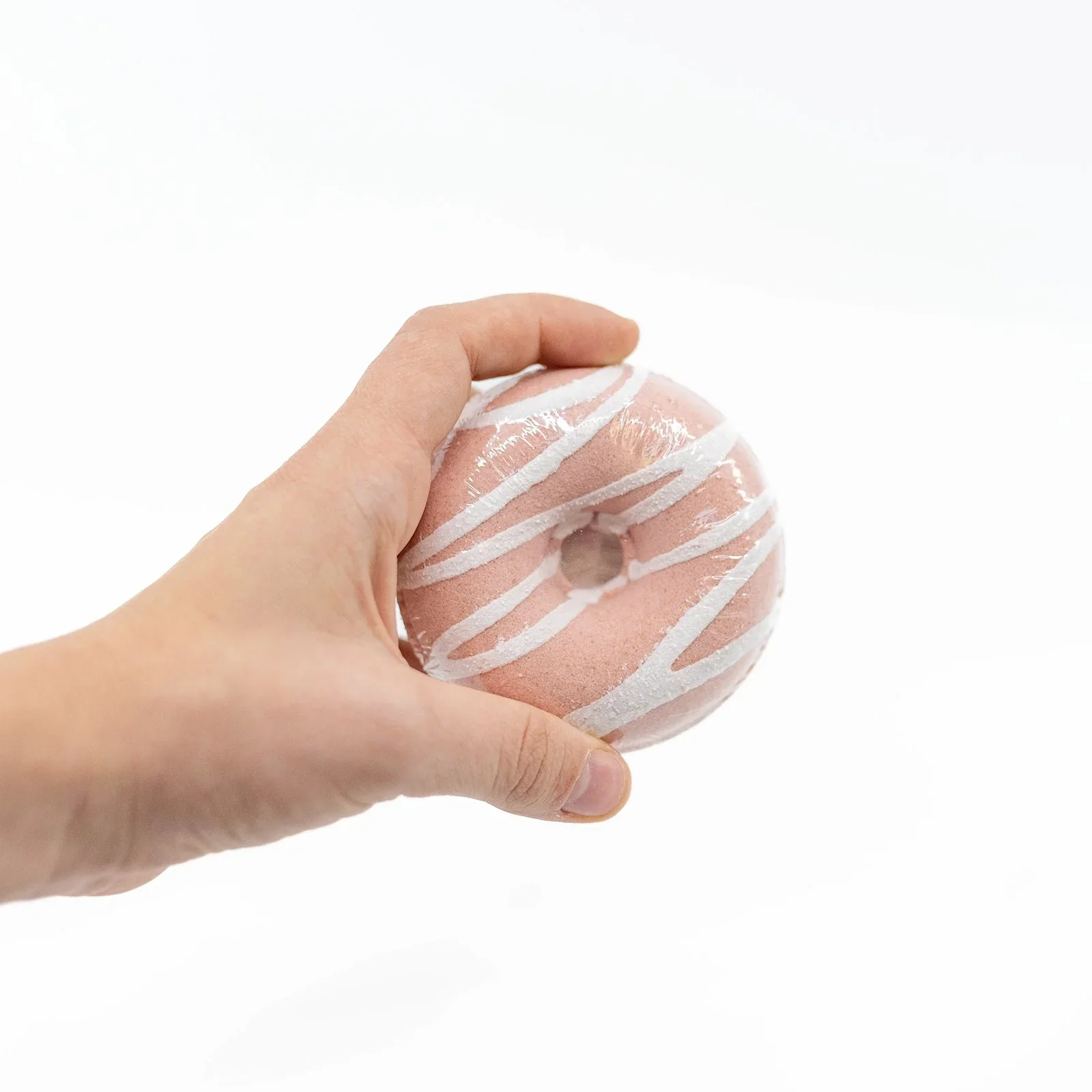 Donut Shape Scented Bath Bombs - Black Cherry - Image 2
