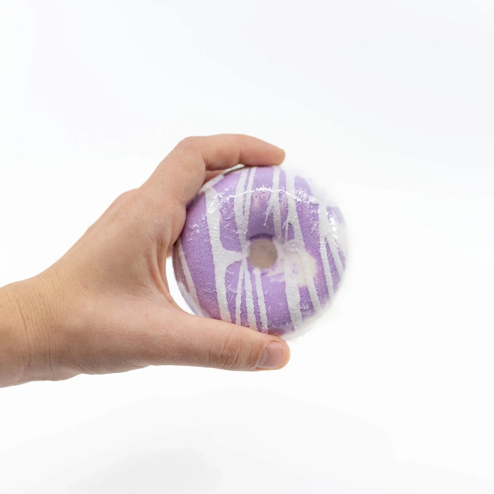 Donut Shape Scented Bath Bombs - Black Raspberry Vanilla - Image 2