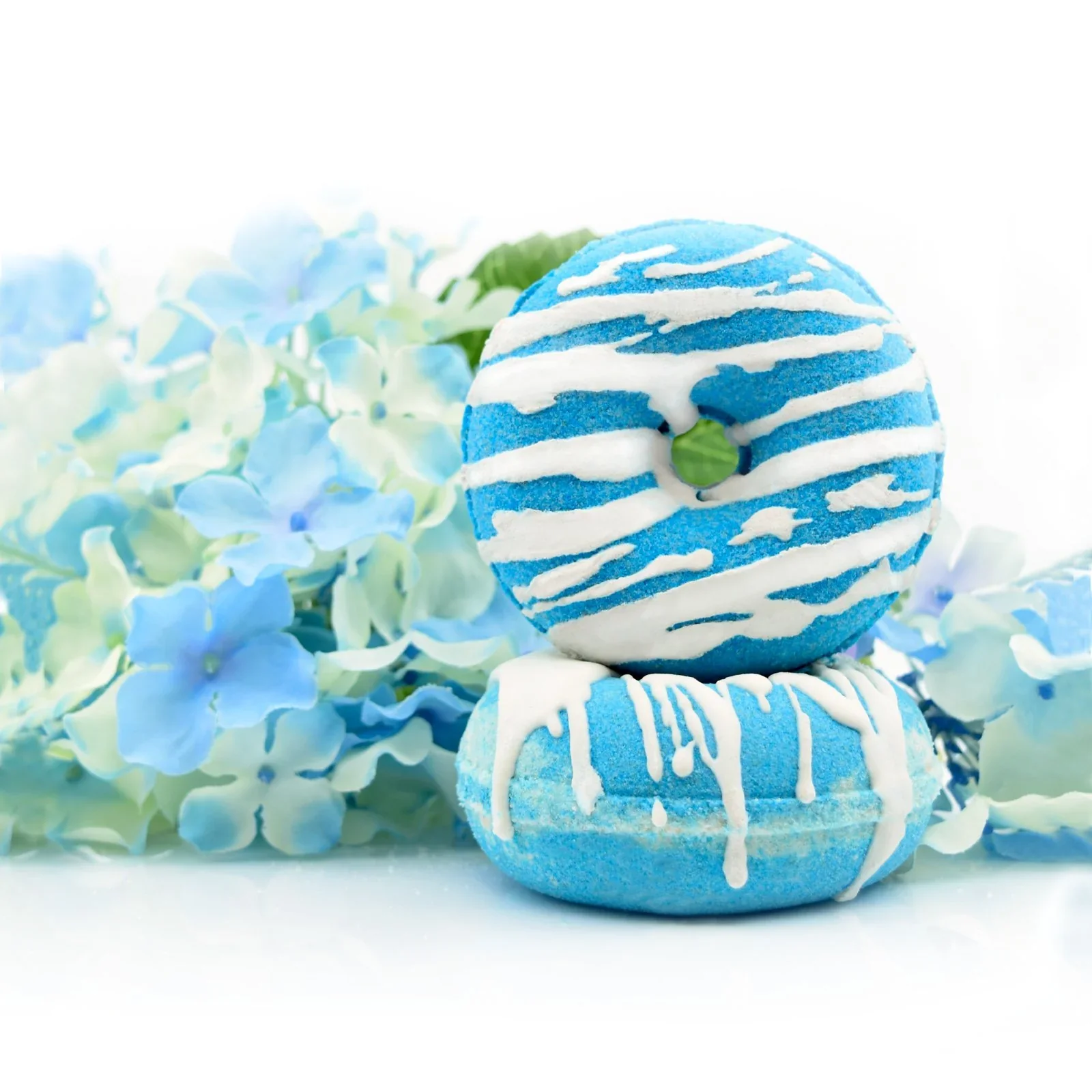 Donut Shape Scented Bath Bombs - Blueberry Muffin - Image 2