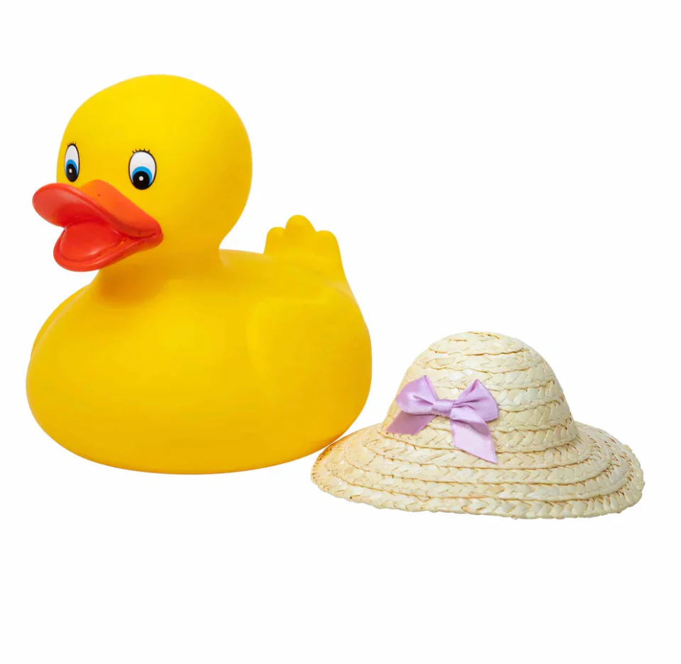 Schylling Large Rubber Duck β 10" β Two Assorted Styles β Each Sold Separately - Image 5