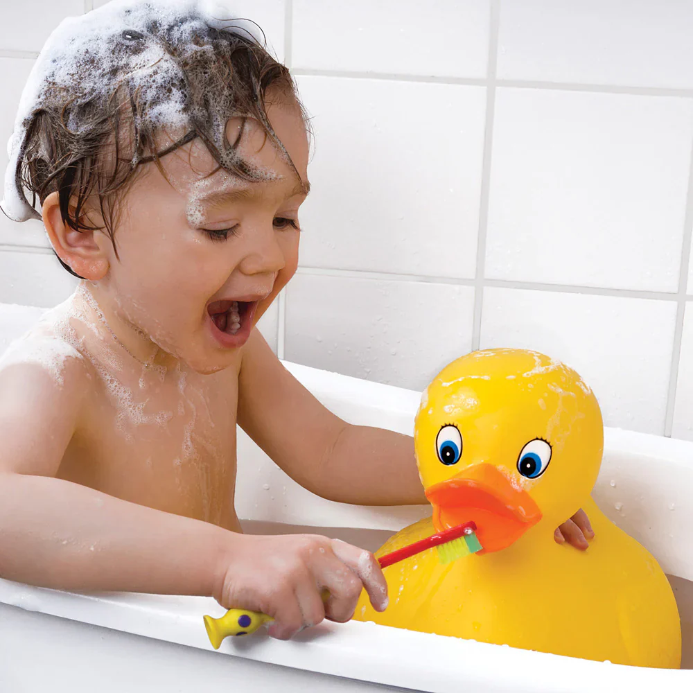 Schylling Large Rubber Duck β 10" β Two Assorted Styles β Each Sold Separately - Image 6