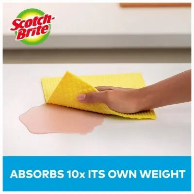 Scotch-Brite Sponge Cloths – 2 Pack - Image 3