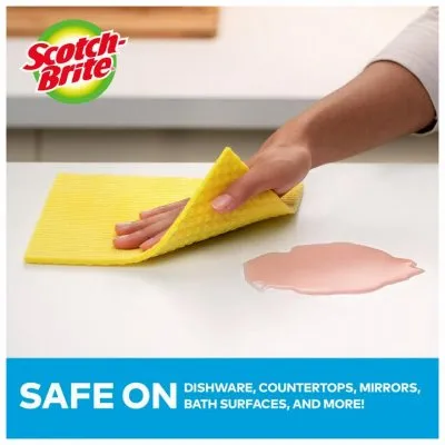 Scotch-Brite Sponge Cloths – 2 Pack - Image 4