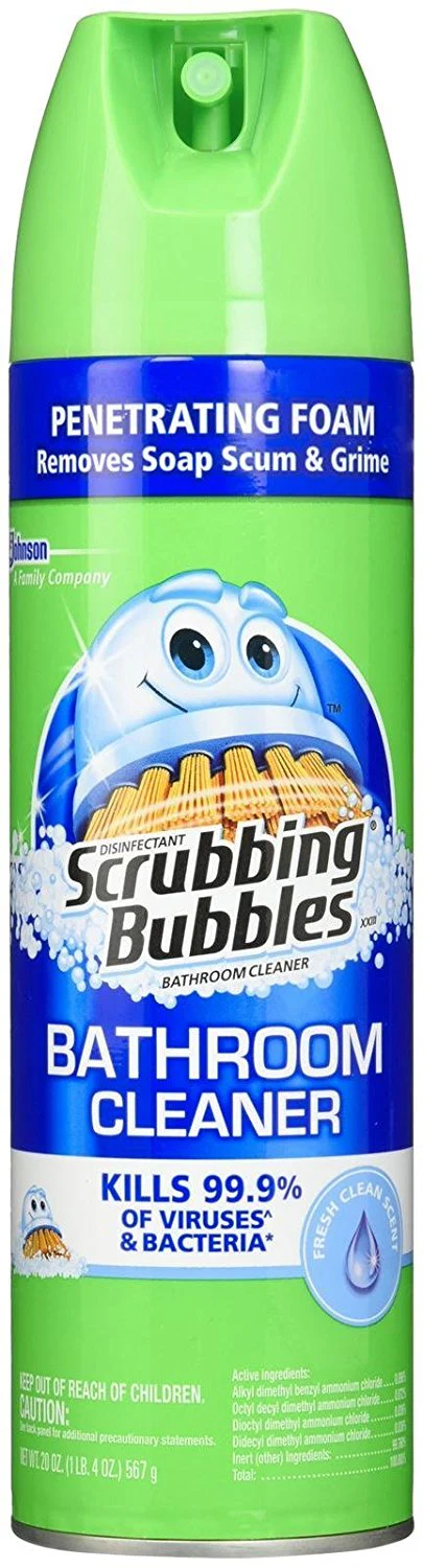 Scrubbing Bubbles Disinfectant  Bathroom Cleaner, Fresh Clean Scent, 20 oz - Image 2