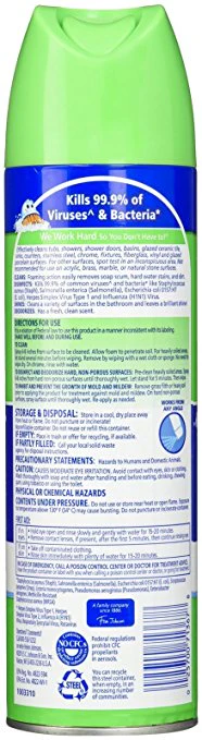Scrubbing Bubbles Disinfectant  Bathroom Cleaner, Fresh Clean Scent, 20 oz - Image 3