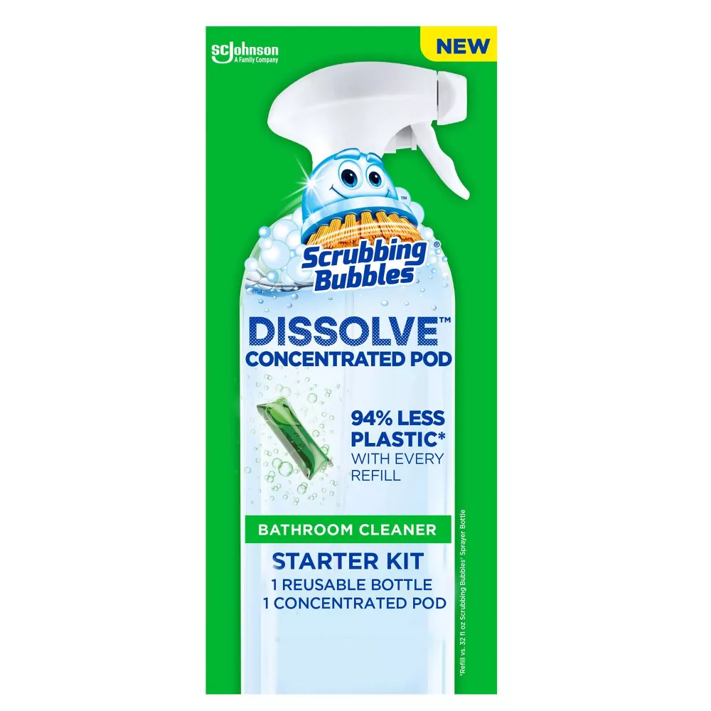 Scrubbing Bubbles Dissolve Pods Bathroom Cleaner Starter Kit - 0.28 fl oz - Image 2