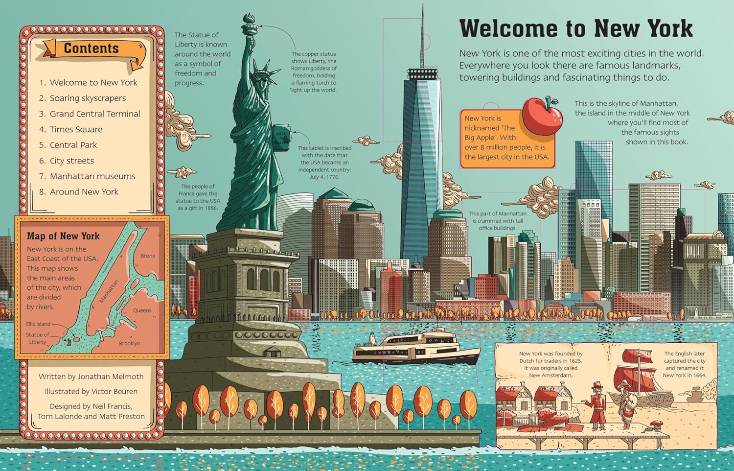 See Inside New York City Flap Book - Image 2