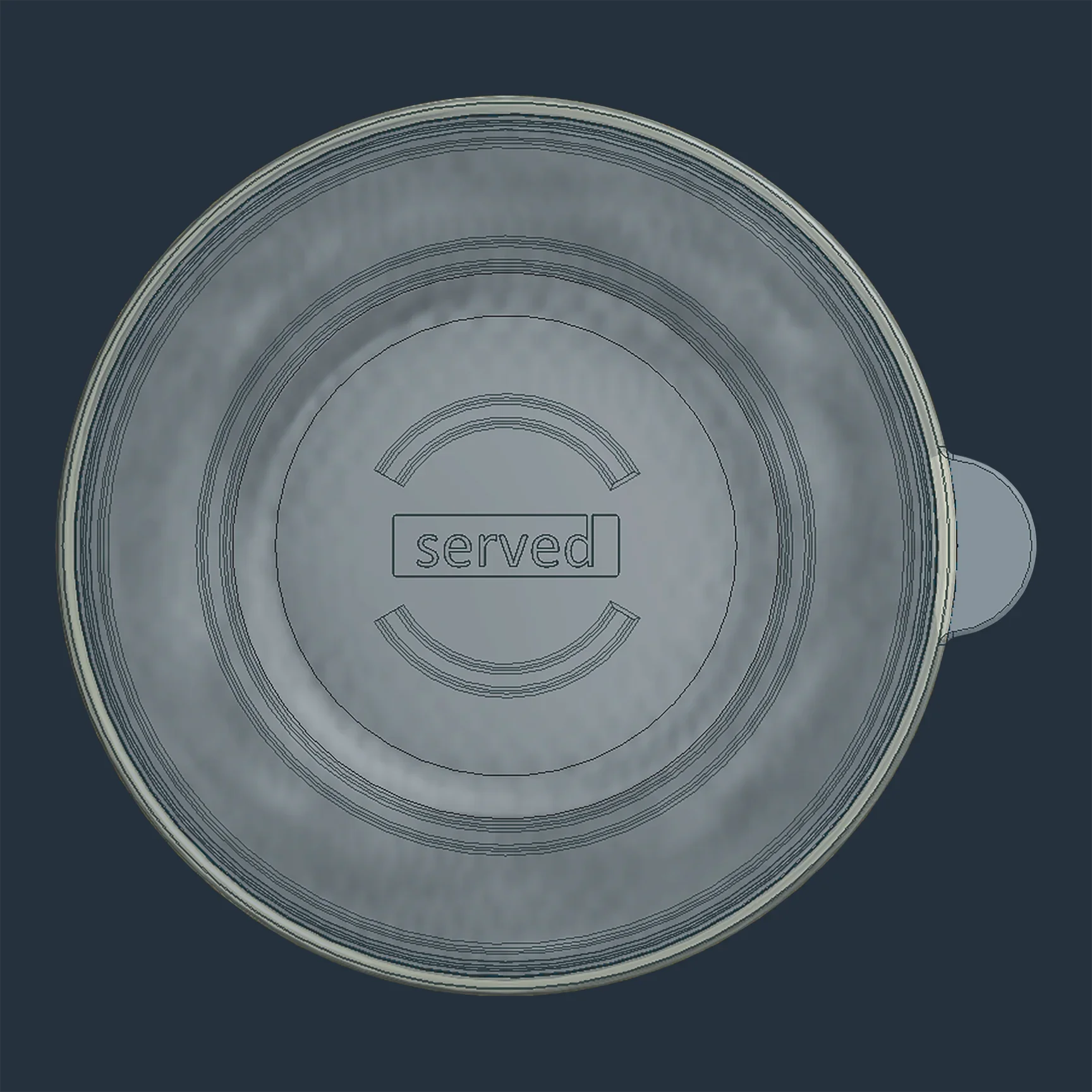 Served Vacuum-Insulated Small Serving Bowl – 20oz - Golden - Image 3