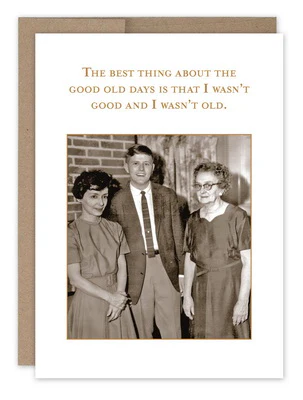 Shannon Martin Birthday Card – Good Old Days
