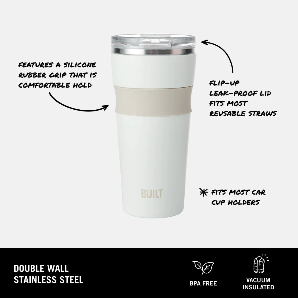 Shasta Double Wall Stainless Steel Tumbler – Sage – 24oz - Image 4
