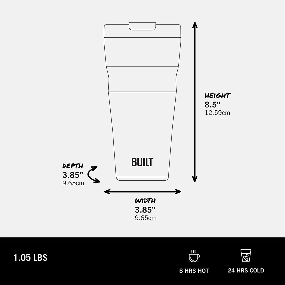 Shasta Double Wall Stainless Steel Tumbler – Sage – 24oz - Image 5