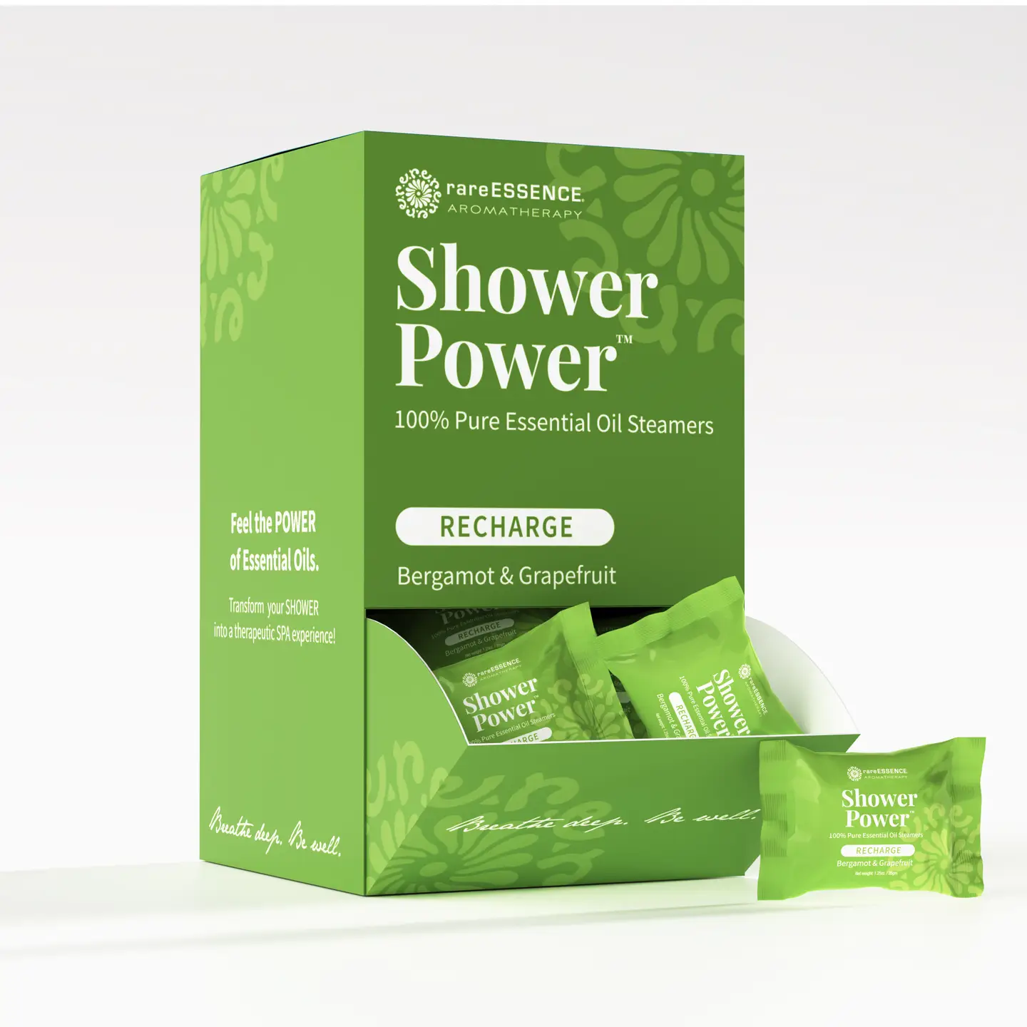 Shower Power 100% Pure Essential Oil Shower Steamer – Recharge - Image 2