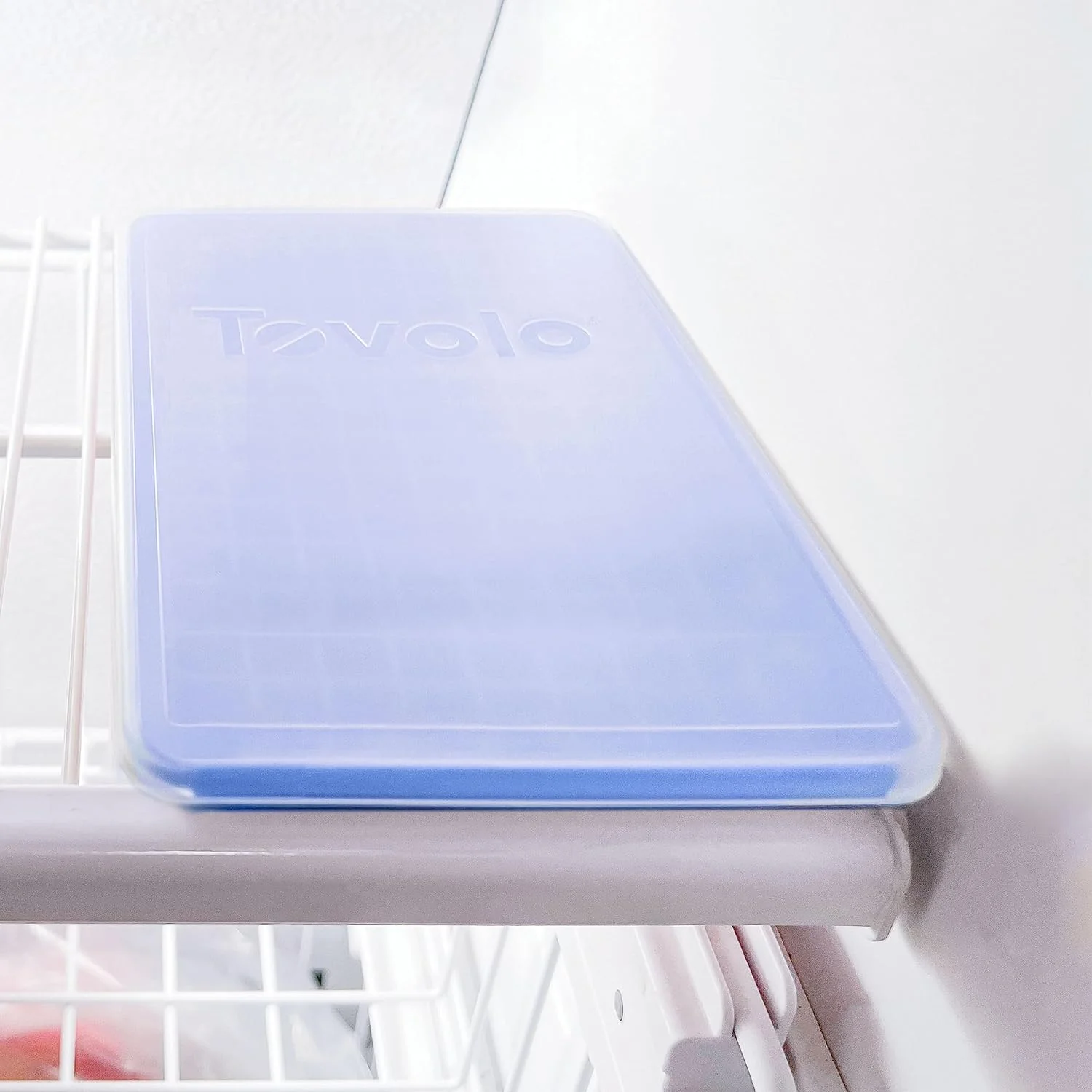Tovolo Silicone Mini Ice Tray With Lid – Blue - Image 4