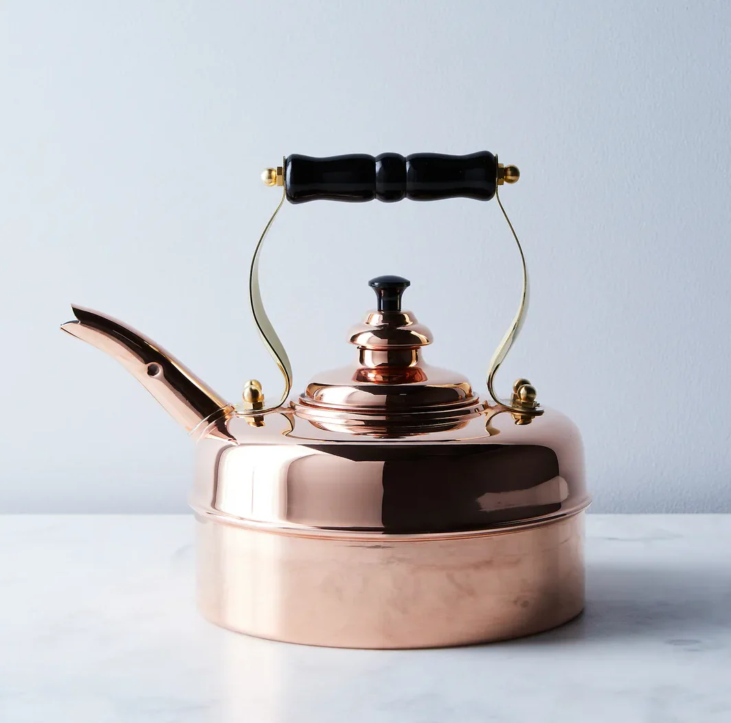 Simplex Kensington No 1 Copper Traditional Tea Kettle - Image 2