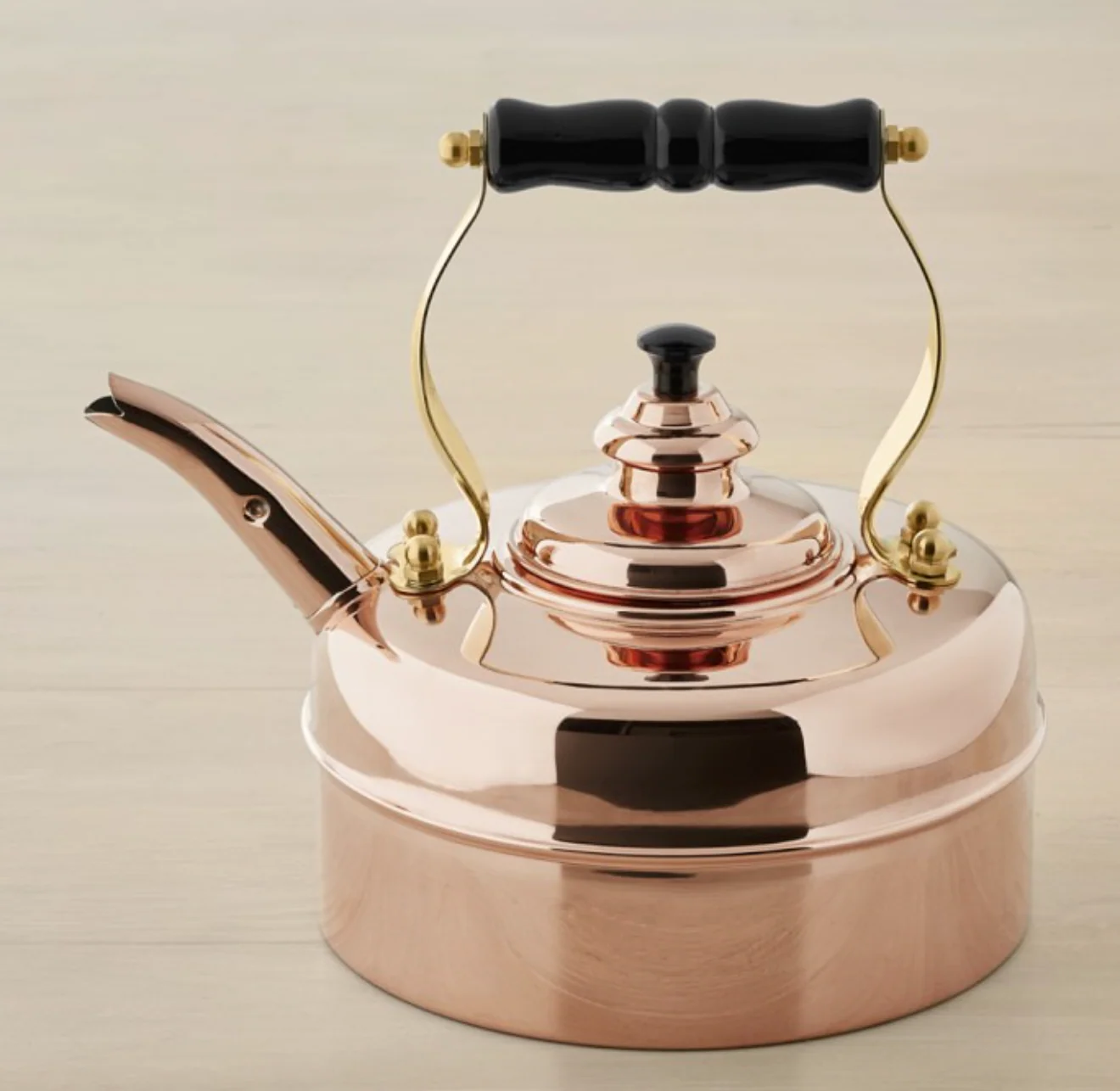 Simplex Kensington No 1 Copper Traditional Tea Kettle - Image 3